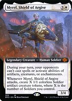 Myrel, Shield of Argive (BRO-305) - mythic: (Extended Art) - Foil