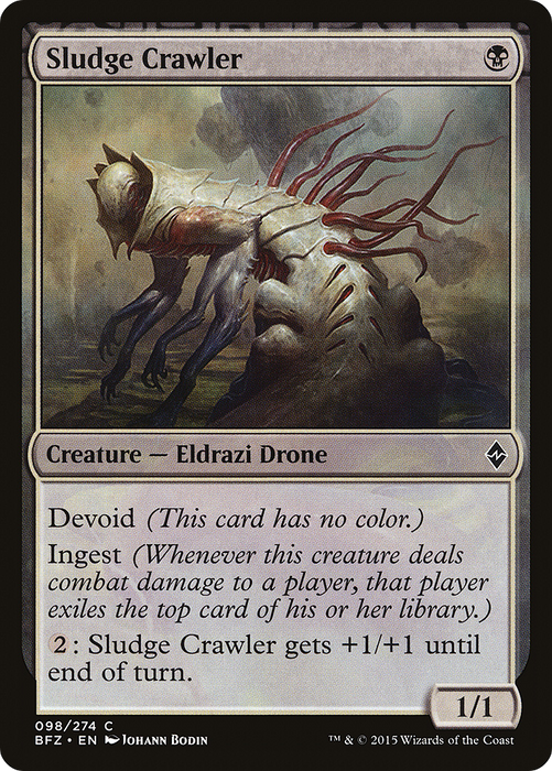 Sludge Crawler (BFZ-098) - common: (devoid) - Foil