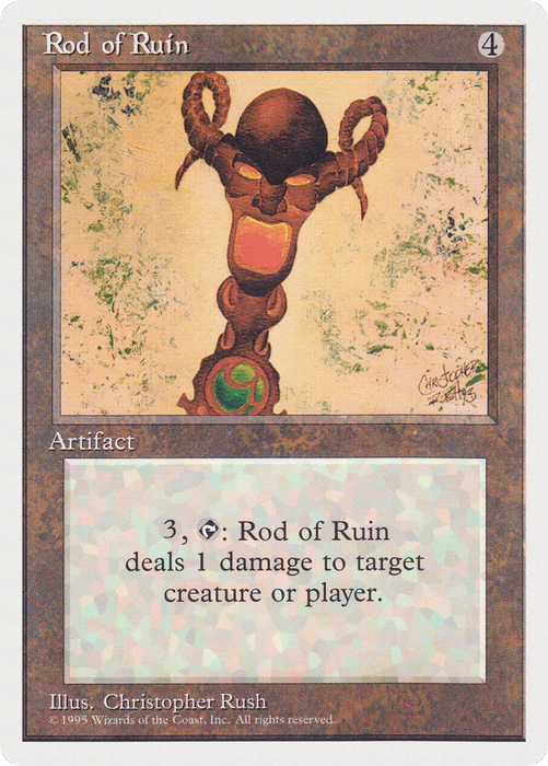 Rod of Ruin (RQS-051) - uncommon