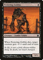 Festering Goblin (MMA-087) - common - Foil