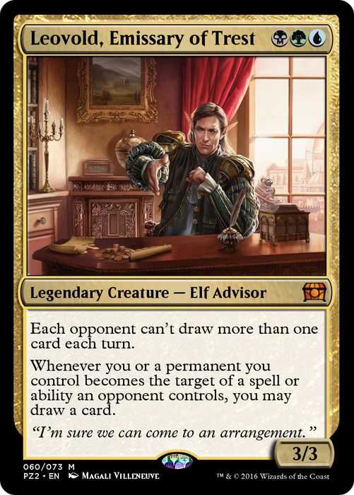 Leovold, Emissary of Trest (PZ2-060) - mythic