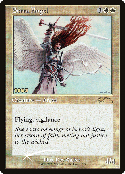 Serra Angel (30A-P-001) - rare - Foil