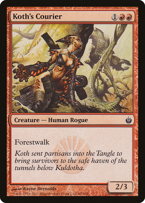 Koth's Courier (MBS-068) - common - Foil