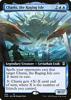 Charix, the Raging Isle (ZNR-325) - rare: (Extended Art) - Foil