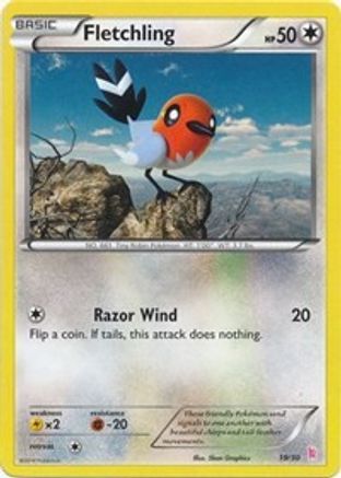 Fletchling (#19) (019) - XTKSN  - Common