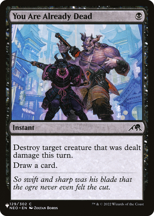 You Are Already Dead (LIST-NEO-129) - common