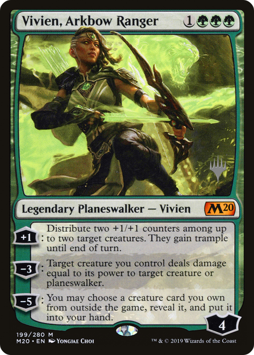 Vivien, Arkbow Ranger (PPM20-199P) - mythic