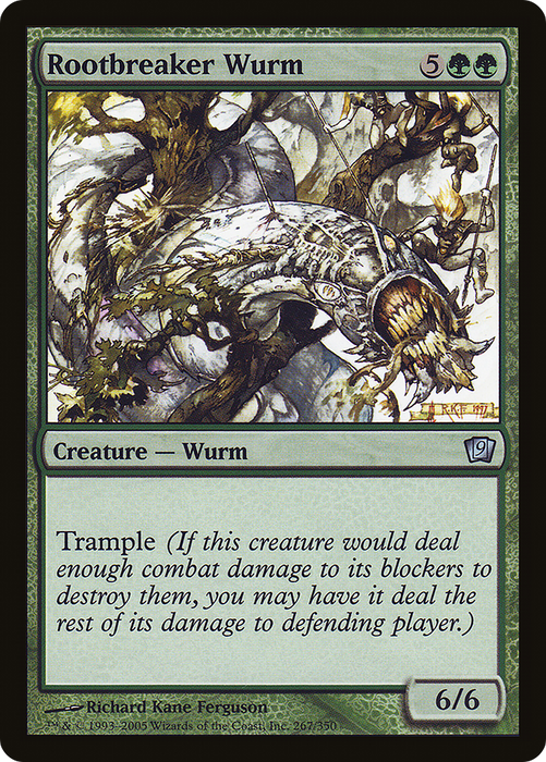 Rootbreaker Wurm (9ED-267★) - uncommon - Foil
