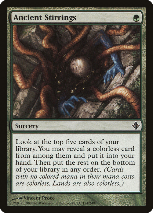 Ancient Stirrings (ROE-174) - common - Foil