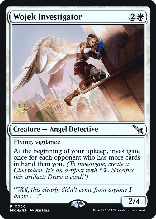 Wojek Investigator (PRE-36S) - rare - Foil