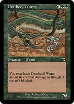 Deathcoil Wurm (ME4-149) - rare