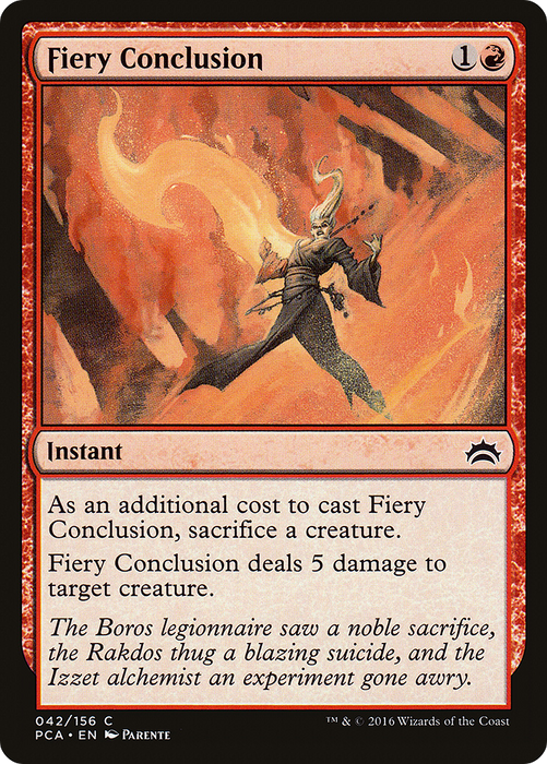 Fiery Conclusion (PCA-042) - common