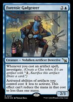 Forensic Gadgeteer (MKM-057) - rare - Foil