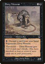 Dirty Wererat (ODY-130) - common - Foil