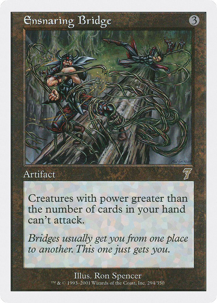 Ensnaring Bridge (7ED-294) - rare