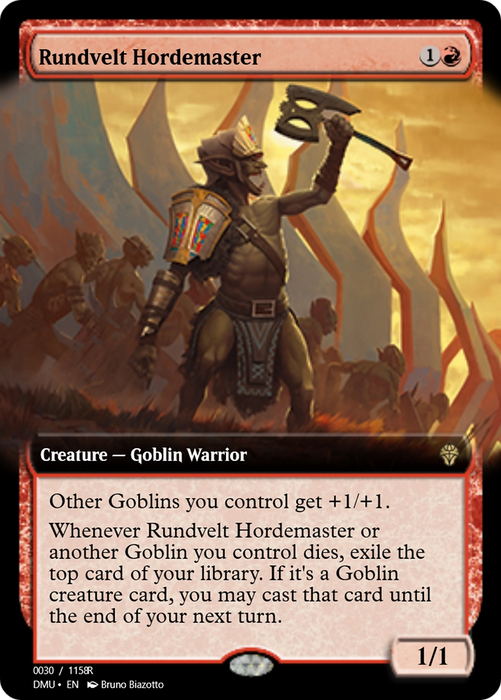 Rundvelt Hordemaster (PRM-103440) - rare - Foil