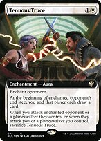 Tenuous Truce (NCC-095) - rare: (Extended Art) - Foil