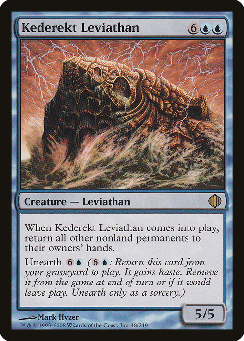 Kederekt Leviathan (ALA-048) - rare - Foil
