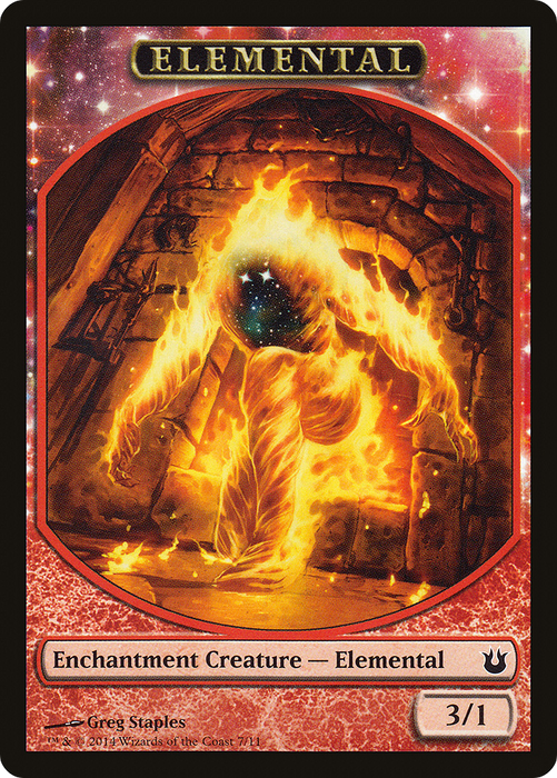 Elemental (BNG-007) - common: (enchantment)