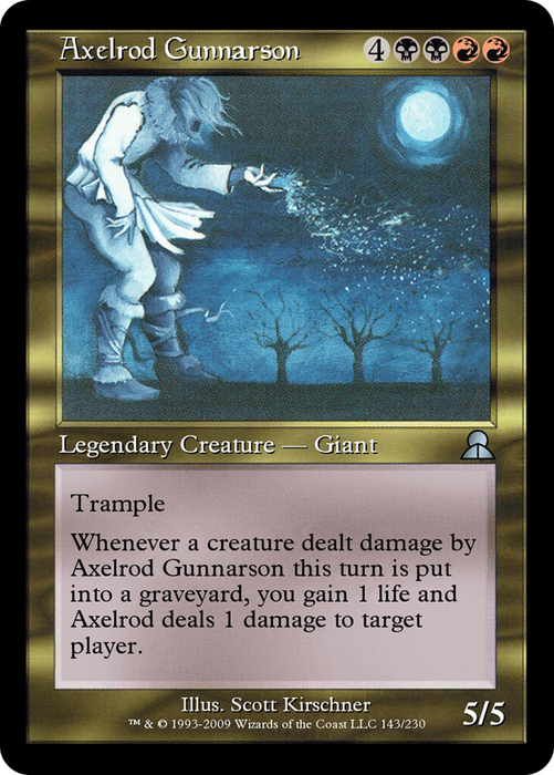 Axelrod Gunnarson (ME3-143) - uncommon - Foil
