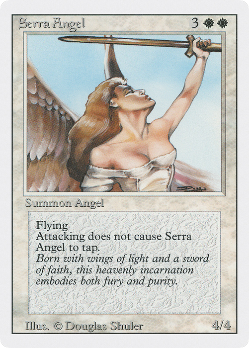 Serra Angel (3ED-040) - uncommon