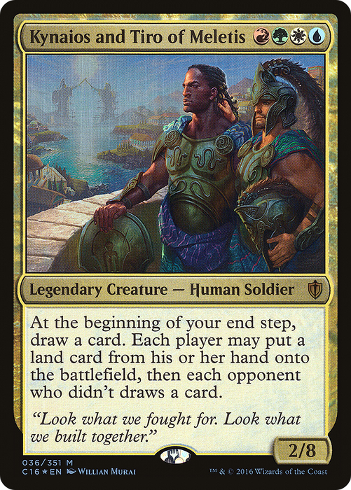 Kynaios and Tiro of Meletis (C16-036) - mythic - Foil