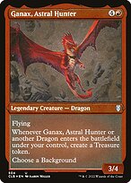 Ganax, Astral Hunter (CLB-504) - uncommon - Etched Foil