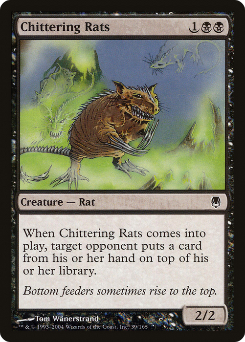 Chittering Rats (DST-039) - common - Foil