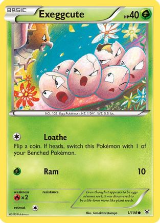 Exeggcute (001/108) - XRS  - Common