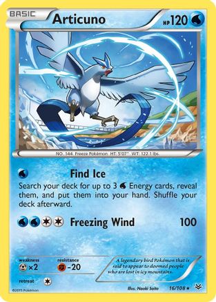 Articuno (16) (016/108) - XRS  - Rare