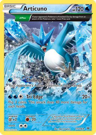 Articuno (17 Delta) (017/108) - XRS  - Rare