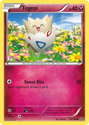 Togepi (043/108) - XRS  - Common