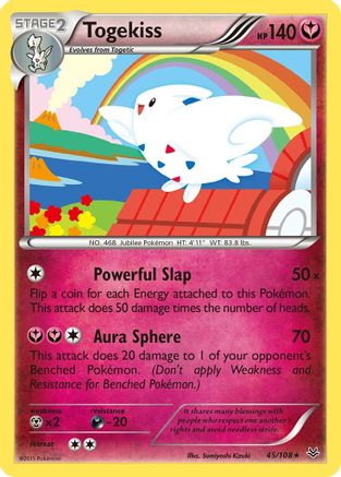 Togekiss (45) (045/108) - XRS  - Rare
