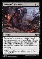 Mourner's Surprise (OTJ-094) - common - Foil