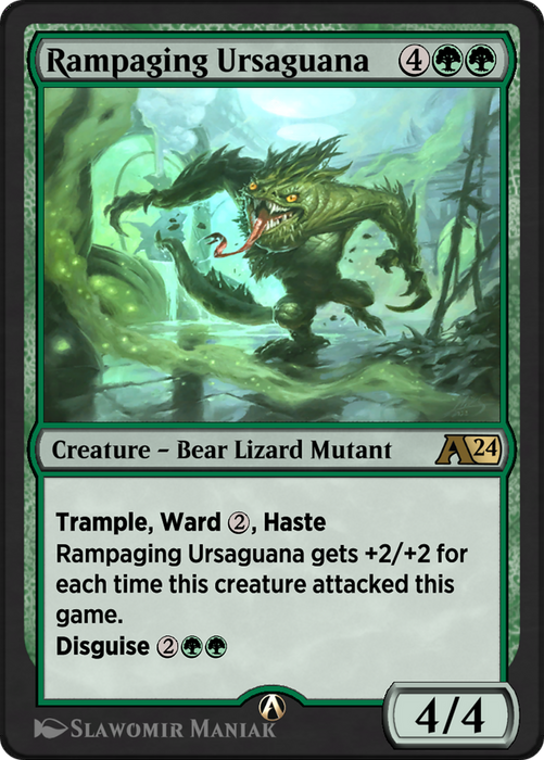 Rampaging Ursaguana (YMKM-018) - rare