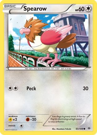 Spearow (065/108) - XRS  - Common