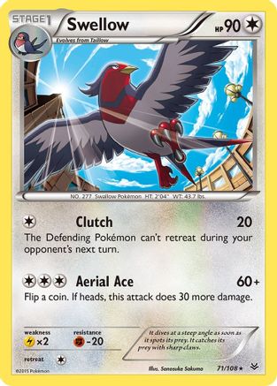 Swellow (71) (071) - XRS  - Rare