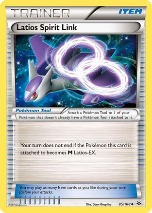 Latios Spirit Link (085/108) - XRS  - Uncommon - Reverse Holofoil