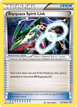 Rayquaza Spirit Link (087/108) - XRS  - Uncommon