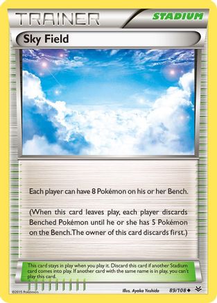 Sky Field (089/108) - XRS  - Uncommon - Reverse Holofoil