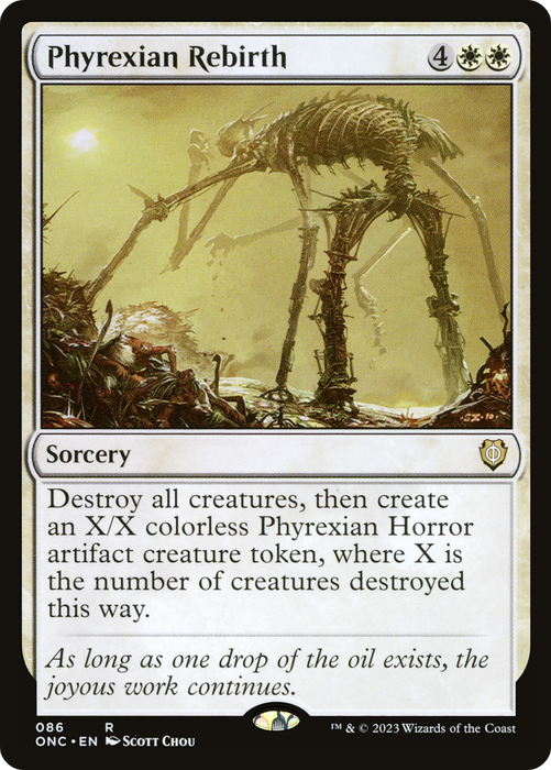 Phyrexian Rebirth (ONC-086) - rare