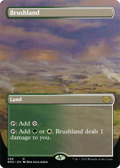 Brushland (BRO-298) - rare (Borderless)