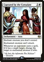Captured by the Consulate (PRE-08S) - rare - Foil
