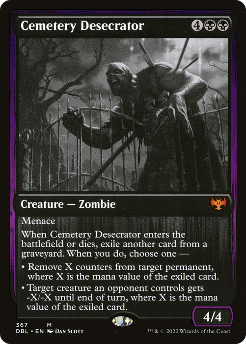 Cemetery Desecrator (DBL-367) - mythic