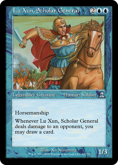 Lu Xun, Scholar General (ME3-042) - uncommon
