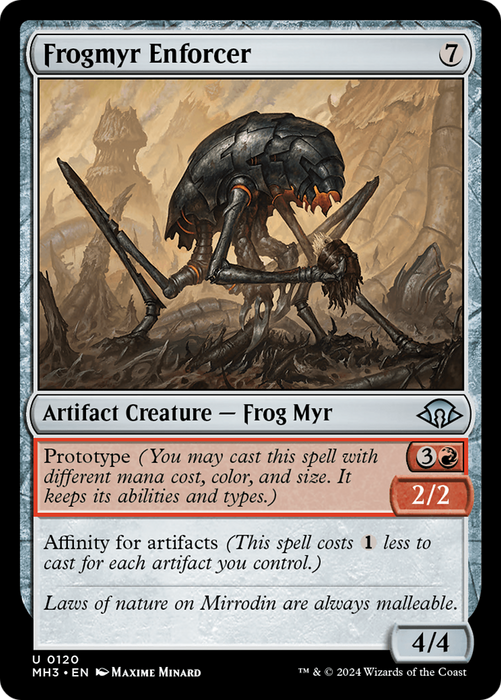Frogmyr Enforcer (MH3-120) - uncommon - Foil