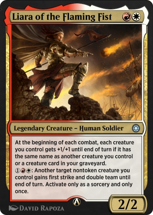 Liara of the Flaming Fist (HBG-073) - uncommon