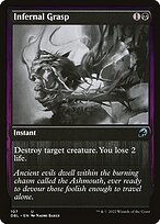 Infernal Grasp (DBL-107) - uncommon - Foil