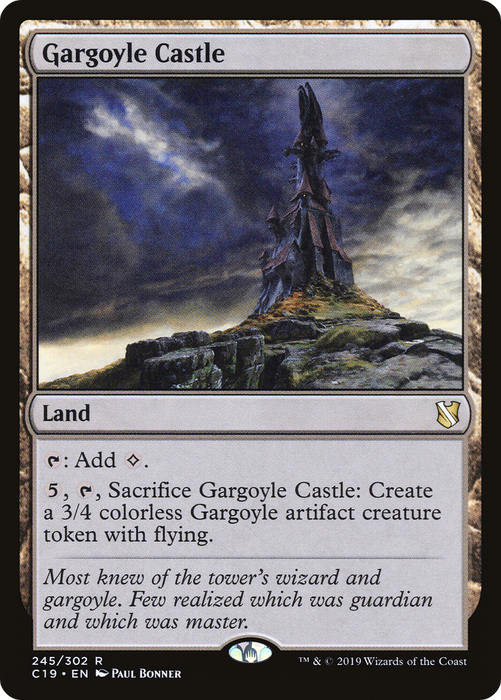 Gargoyle Castle (C19-245) - rare