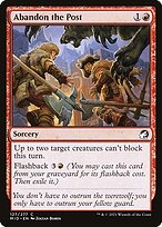 Abandon the Post (MID-127) - common